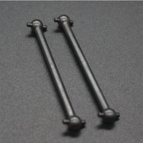 2pcs HSP 08060 Intermediate front drive shaft DogBone 77mm For 1/10 RC Model Car 94166 94177 94188