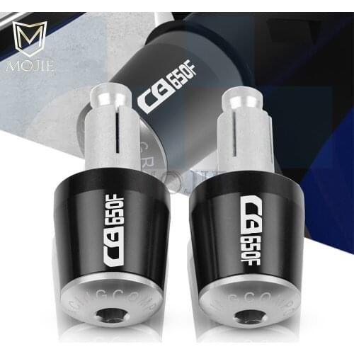 7/8" 22mm Motorcycle Handlebar Grips End Handle Bar Cap End Plug For HONDA CB650F CB 650F CB 650 F 2014-2018 2015 2016 2017
