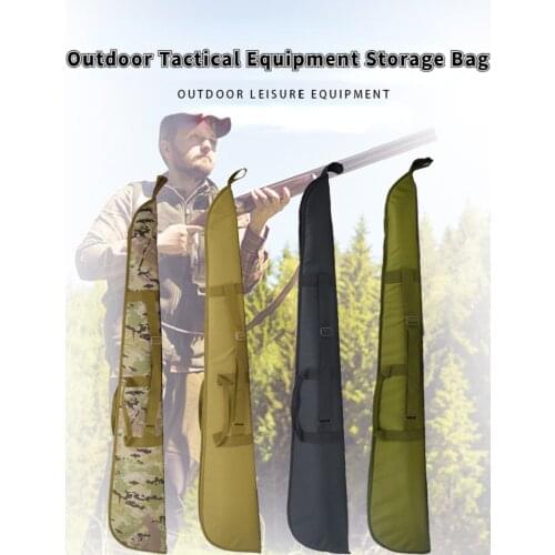 132cm Tactical Gun Bag Shockproof Military Air Rifle Case Airsoft Hunting Bag Army Shooting Rifle Shoulder Strap Backpack