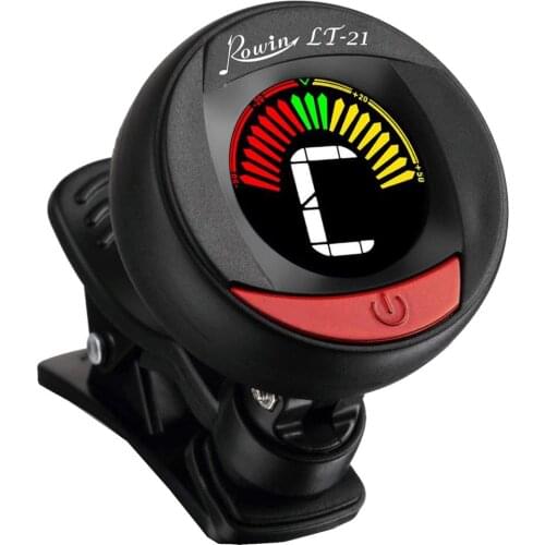 Rowin LT-21 MINI Guitar Tuner True bypass Multi-color optional