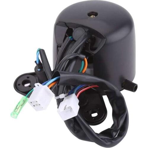 Universal Motorcycle Dual Odometer Speedometer Speedo Meter Gear Digital Display