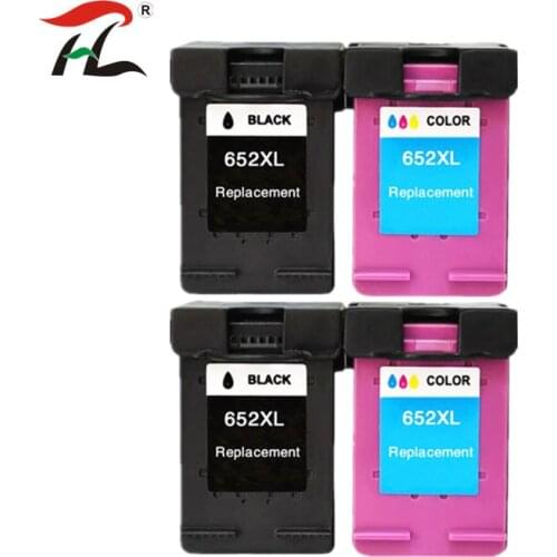652XL ink cartridge replacement for hp652 for HP 652 XL for HP Deskjet 1115 1118 2135 2136 2138 3635 3636 3835 4535