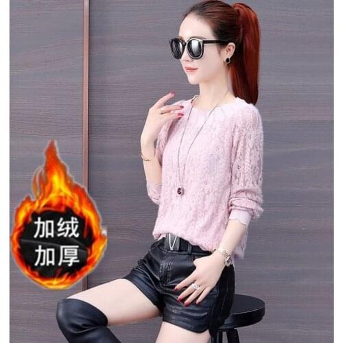 Blouse Women Lace Women Long Sleeve Autumn Winter Coat Blusas Mujer De Moda