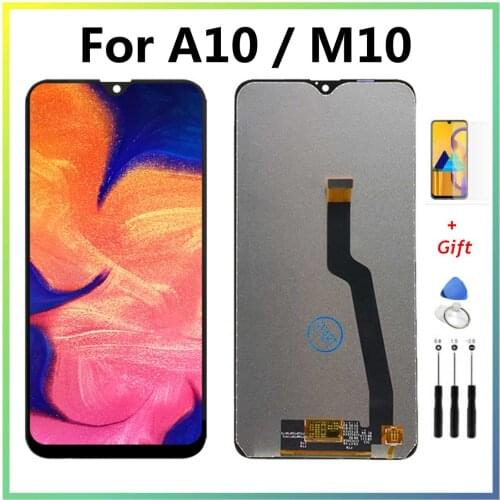 LCD For SAMSUNG GALAXY A10 A105 LCD Display Touch Screen Digitizer Assembly With Frame A105 A105F For SAMSUNG A10 LCD Screen
