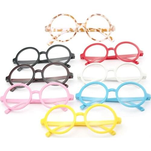 1PC Star Power HP Men Wizard Quality Round Frame Glasses 7 Colors Adults Kids Party Cosplay Props