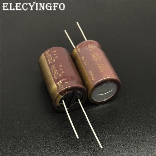 2pcs/10pcs 3900uF 16V3900uf ELNA RJH Series 16x25mm Extra Low Impedance 16V3900UF Audio Capacitor