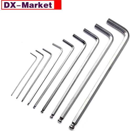 1.5mm Hex Key 20pcs , Extra Long Wrench Ball End , 45# Carbon Steel Allen Key Wrench , China Tools Manufactuer,H003