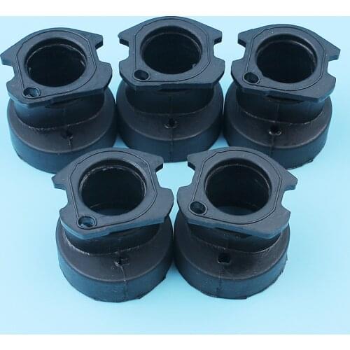 5 x Intake Manifold Boot For Jonsered 2141 2145 2149 2150 CS2141 CS2145 CS2147 CS2150 CS2152 CS2153 Chain Saw 503866301