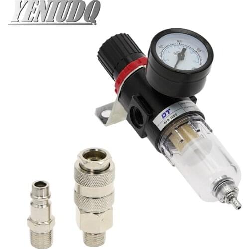Afr-2000 1/4 Pneumatic Filters AFR2000 Filter For Air Compressor Moisture Separator Pressure Regulator Oil Water separators Unit