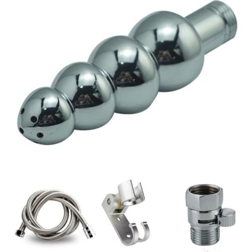 Bidet Shower Hand Sprayer Shower Head Shattaf Stainless Steel Chrome Plated Hygienic Shower Accessories for Bathroom for Kitchen