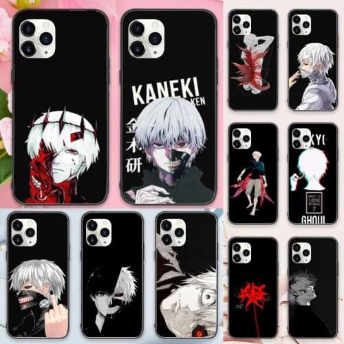 Tokyo ghoul anime manga Phone Case for iPhone 11 12 pro XS MAX 8 7 6 6S Plus X 5S SE 2020 XR Luxury brand shell funda coque