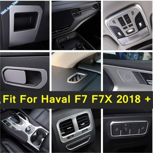 Speaker Tweeter / Transmission / Reading Lamp / Main Driving Glove Box Protector Switch Cover Trim For Haval F7 F7X 2018 - 2021