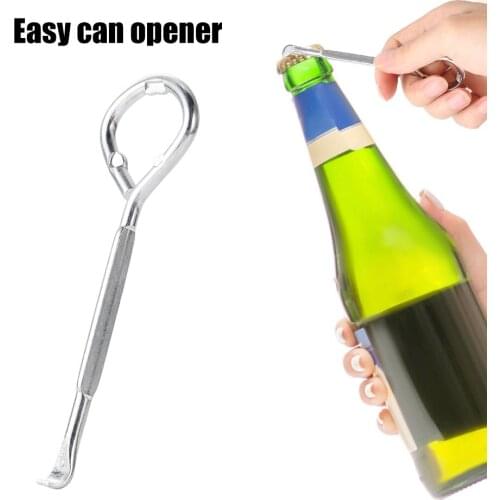 M10 Alloy Steel Portable Paint Bucket Jar Can Opener Simple Multifunctional Metal Soda Beer Bottle Gripper Openers Kitchen Tools