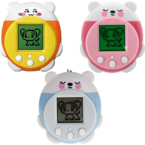 Mini Electronic Pets Toys 90S 9 Pets in One Virtual Cyber Pet Toy Funny Christmas Gift for Kids Adults 19QF