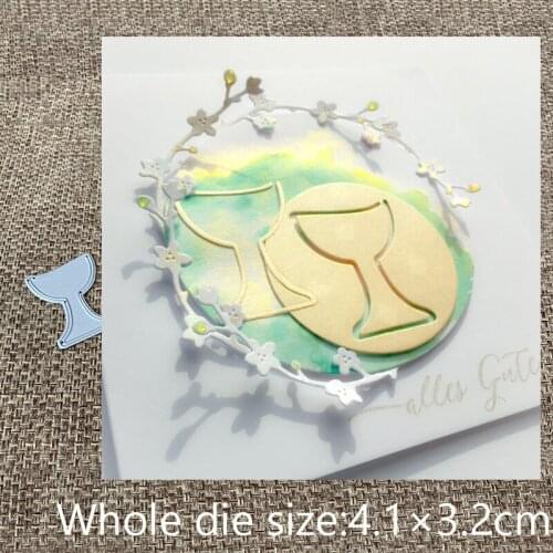 New Design Craft Metal Cutting Die cut dies Chalice cup scrapbooking Album Paper Card Craft Embossing die cuts