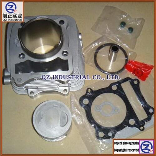 QZ industrial high precision and good quality for SUZUKI for QINGQI motorcycle white color 200cc engine DR200 cylinder kit