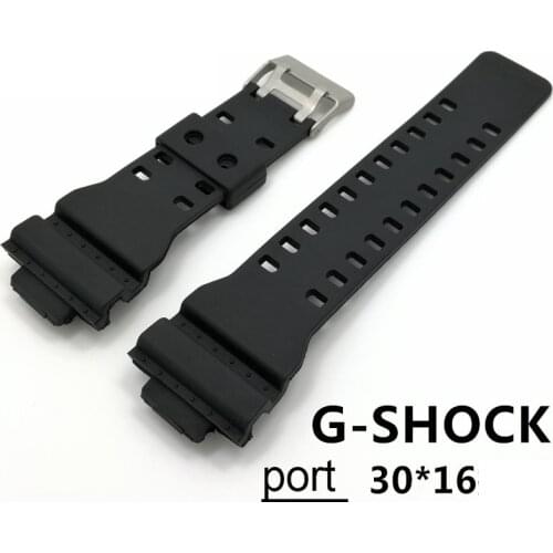 Suit for Casio g shock strap GD120GA-100GA-110GA-100C rubber silicon strap with high quality