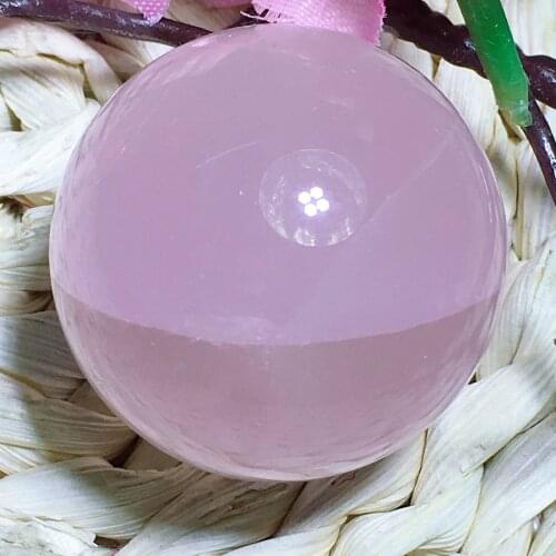 Rose quartz sphere