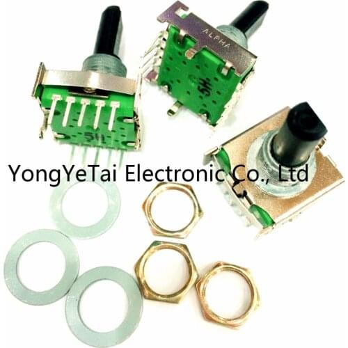 SR1712F rotary band switch 4 gear shaft length 20MM two rows of 10Pin S