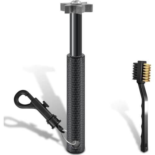 GOG Golf Club Groove Sharpener and Brush, Cleaning and Sharpening Kit for Wedges and Irons Golf Accessories