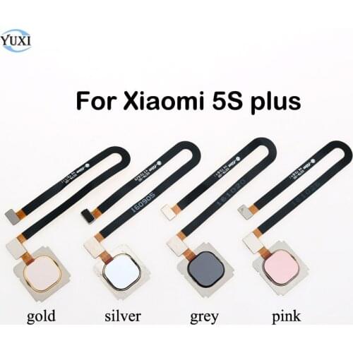 YuXi For Xiaomi 5S Plus Home Button Fingerprint Menu Return Key Recognition Sensor Flex Cable Ribbon For Mi 5S plus Replacement