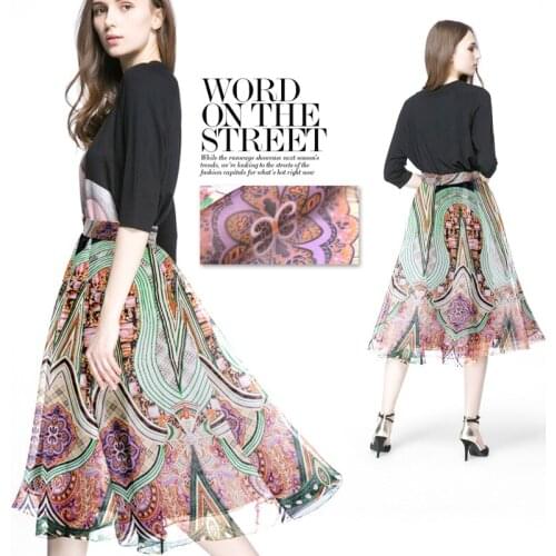 100% pure mulberry Lady Marquis silk Organza skeleton silk tulle shirt skirt bone silk fabrics A35