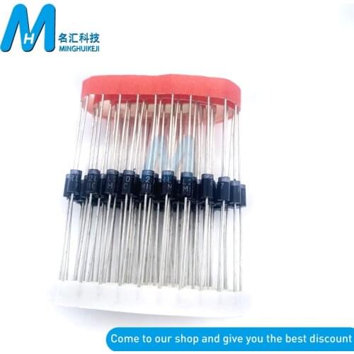 20PCS HER104 RL207 FR304 FR107 FR207 FR307 FR607 R-6 DO-27 DO-41 1A 2A 3A 6A 400V 700V Fast Recovery Rectifier Diode New