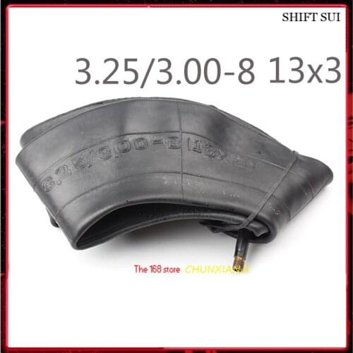 3.25/3.00-8 (13 X 3) Mini Chopper Front Wheel Inner Tube Straight Valve 8 Inch Wheelbarrow Scooters Go Kart ATV Tire Inner Tube
