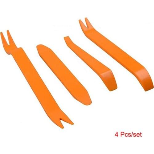 4Pcs Car Radio Panel Door Clip Panel Trim Dash Audio Removal Installer Pry Kit Repair Pry Tool Car maintenance Hand Tools