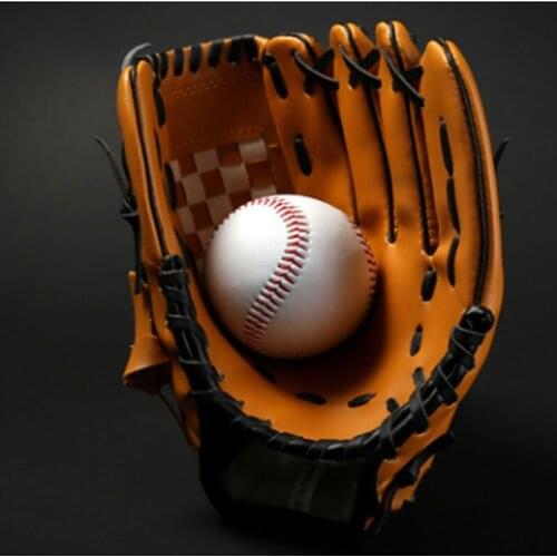 9.5/10.5/11.5/12.5 High Quality Men Professional Baseball Glove PVC Left Hand Softball Training Pitcher Glove Kids For Match