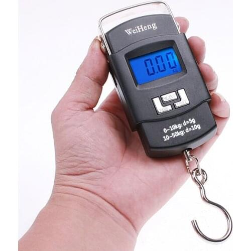 Authentic held portable electronic scale household kitchen accurate 5g, 50KG 4 colors free shipping