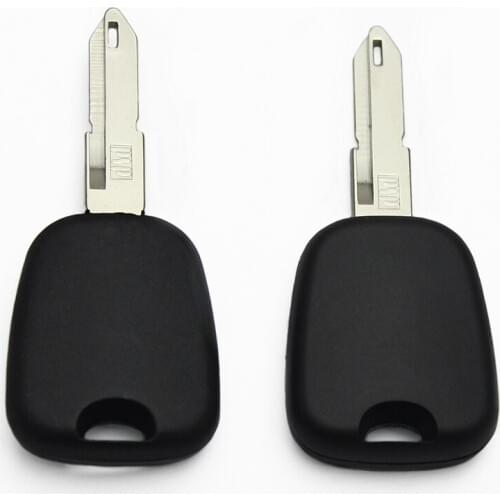 Transponder Key Shell Uncut Blade Key Case Replacement For Peugeot 408 For Citroen No Chip With Logo