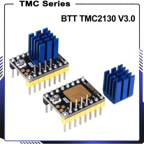 BIGTREETECH TMC2130 V3.0 SPI Stepper Motor Driver Silent 3D Printer Parts vs TMC2209 TMC2208 A4988 SKR V1.3 Pro MKS GEN L Board