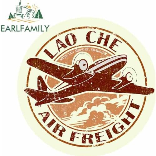 EARLFAMILY 13cm x 12.7cm for Indiana Jones Lao Che Air Decal Scratch-Proof Car Stickers Motorcycle Anime Windows Vinyl Car Wrap