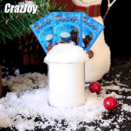 Artificial Snow For Slime Addition Modeling Clay Accessories Slime Fluffy Clay Magic Instant Snow Powder Filler For Mud Toys