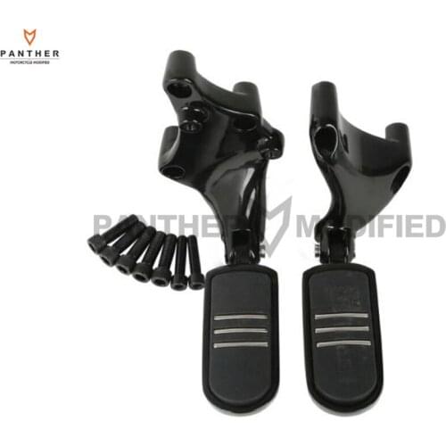 Motorcycle Rear Streamliner Foot pegs Footrests Mount Brackets case for Harley Sportster 883 1200 XL 2014 2015 2016 2017