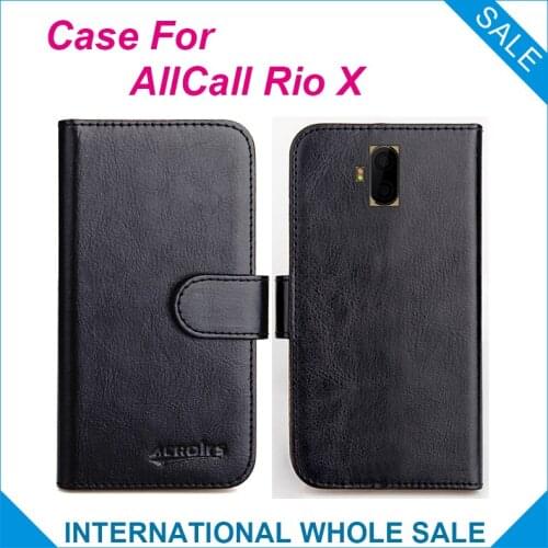 Original! AllCall Rio X Case ,6 Colors High Quality Leather Exclusive Case For AllCall Rio X Cover Phone Bag Tracking