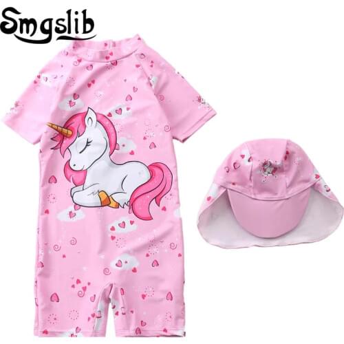 SMGSLIB Baby Swimwear One-piece swimsuit Swimsuit Kids Childrens Swimwear 5 Years Old swimsuit baby girl 2 pieces baby clothes