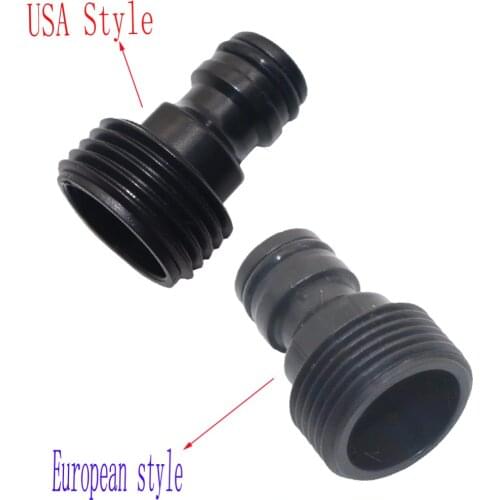 10 pcs 3/4" Male Connection Quick Connectors Tap Nipple Joint Swivel Joint Water Pipe Connector Micro Irrigation Systems
