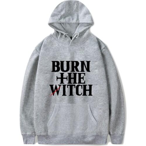 Burn the Witch Sweatshirt Men Hoodies Women Fashion Casual Pullover Kpop Oversized Sweatshirt Burn the Witch Print Hoodies Mens