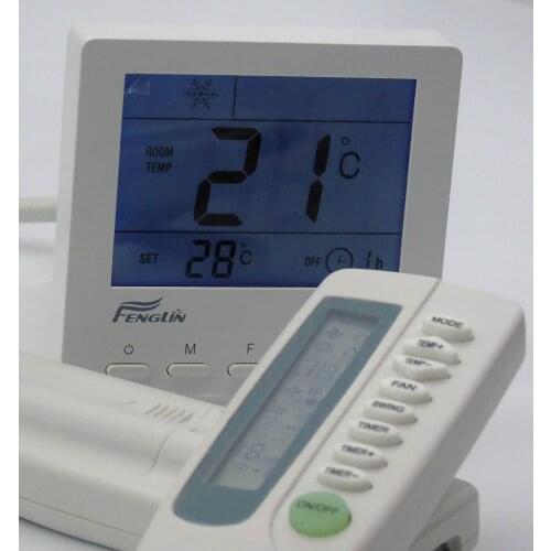 Thermostat temperature controller with IR