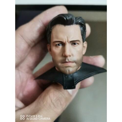 In Stock 1/6 ELEVEN Mr. Rich Ben Head Sculpt Carved Model Accessory Model for 12 inches Action Figure