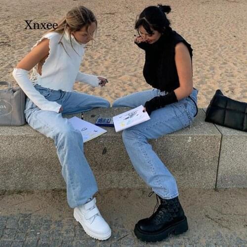 Xnxee Women's Knitted T-shirts