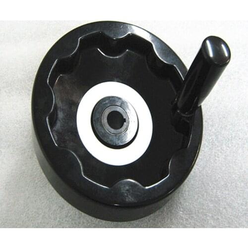 1 PC Folding Hand Wheel Lathe Machine Rear Corrugated Hand Wheel For Bridgeport Milling Machine Hand Wheel 12-18MM 100-200MM