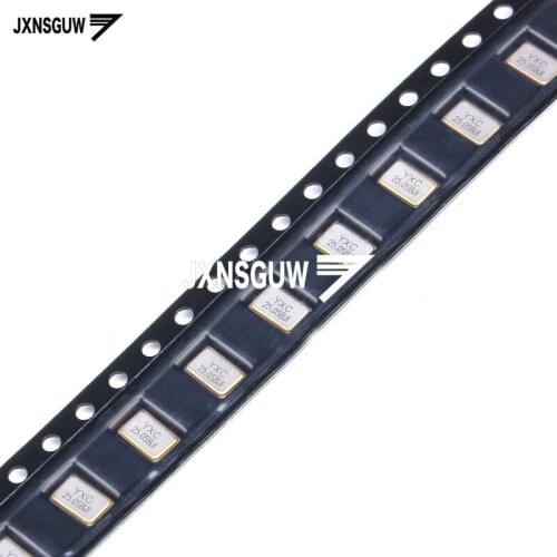10PCS 5032 SMD passive crystal oscillator / YSX531SL 25MHz 10PPM 20pF X503225MSB4SI 4 foot