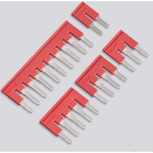 10 PCS ST4 Central Connecting Strip FBS 2-6 3-6 4-6 5-6 10-6 Plug-in Bridge, 2-Short Connecting Plug-in, PT UTGeneral