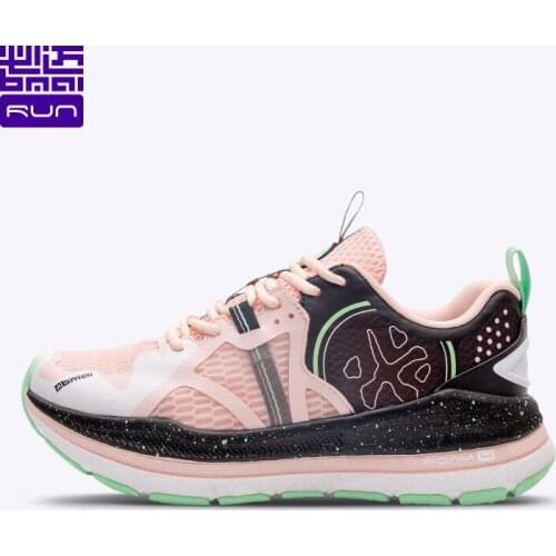 BMAI Profession 40KM Marathon Running Shoes Lace-up Breathable Shoes for Women Cushioning Sport Jogging Woman Designer Sneakers