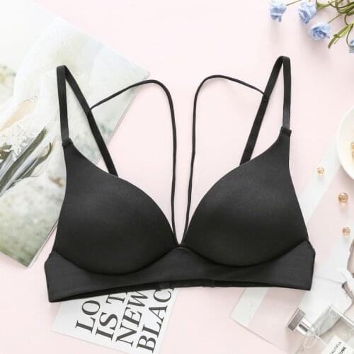 Girl Seamless Women Bra Wireless Thin Underwear Sexy Lingerie Soft Bras Hollow Out Bralette For Women