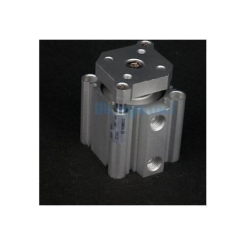CDQMB50-20 Compact Cylinder Bore 50mm Stroke 20mm Guide Rod Double Acting Built-in Magnet SMC Type