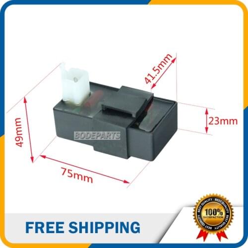 DQ196 Transparent AC Iginitor CDI Box For 50 70 90 160 CC ATV Dirt bike Utv kart Horizontal Engine Parts Free Shipping Igniter